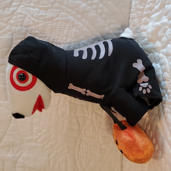 SOLD Skeleton Yarget Bullseye dog - Picture 2 of 9